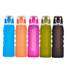 New Ideas Bpa Free Reusable Foldable Silicone Water Purifier Filter Bottle